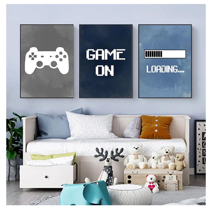 Party Games Children - Nursery Boys Wall Decor , Gaming