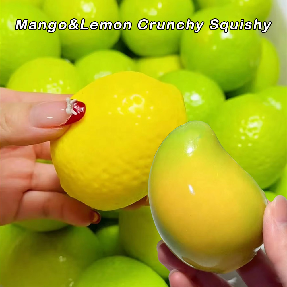 Party Games Spy - Handmade Crispy Lemon Stress Ball Squeeze
