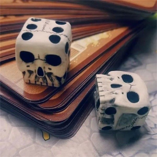 5/10pcs Skeleton Dice Magic Sc - Party Games No Props review and price