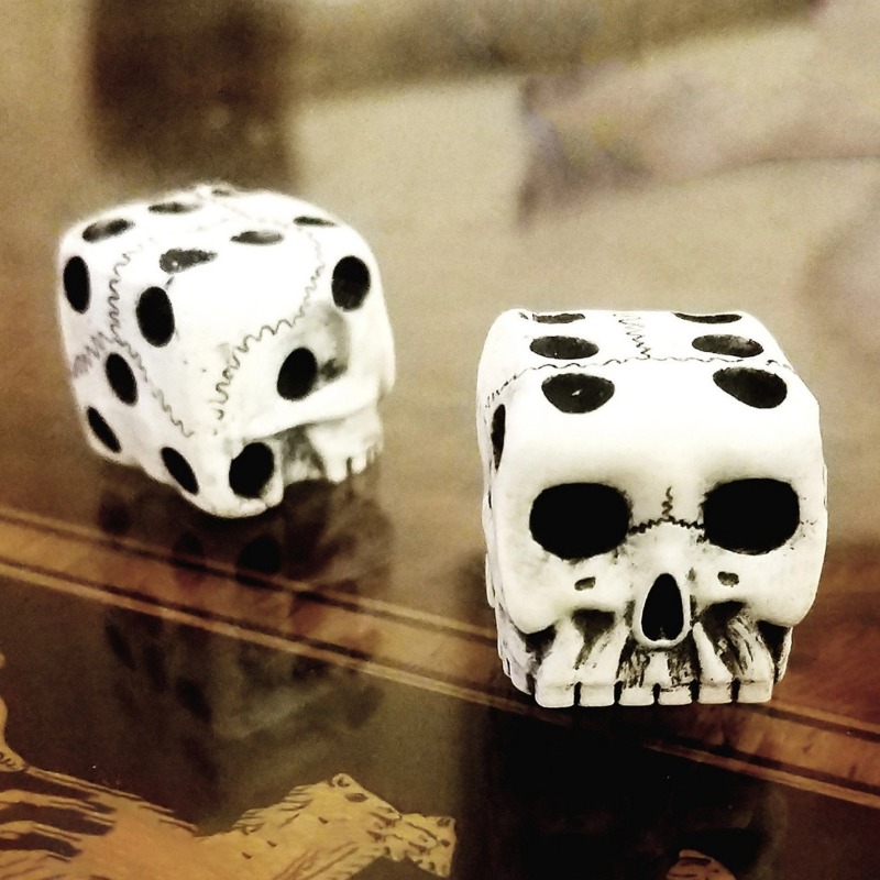 5/10pcs Skeleton Dice Magic Sc - Party Games No Props review and price