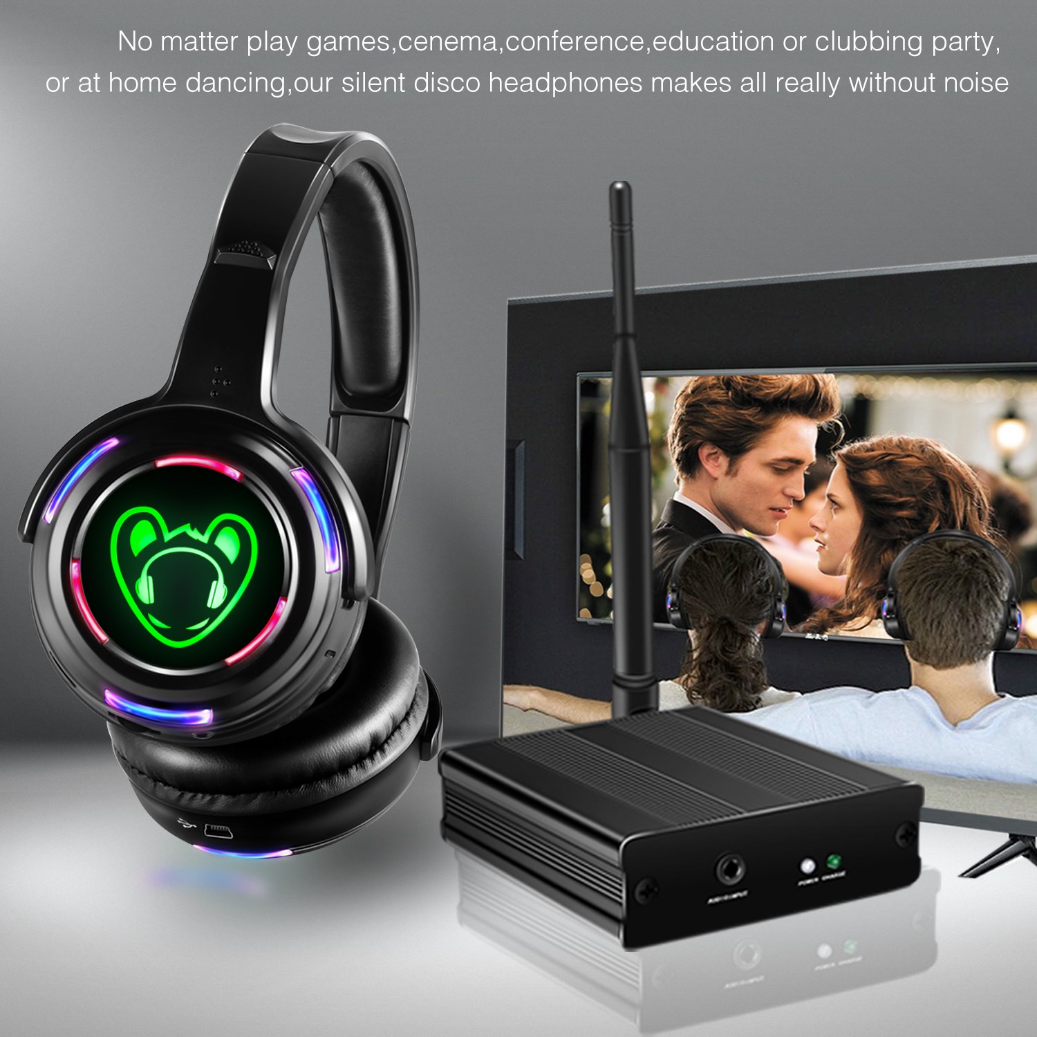Silent Disco Compete System Bl - Party Games Phone review and price