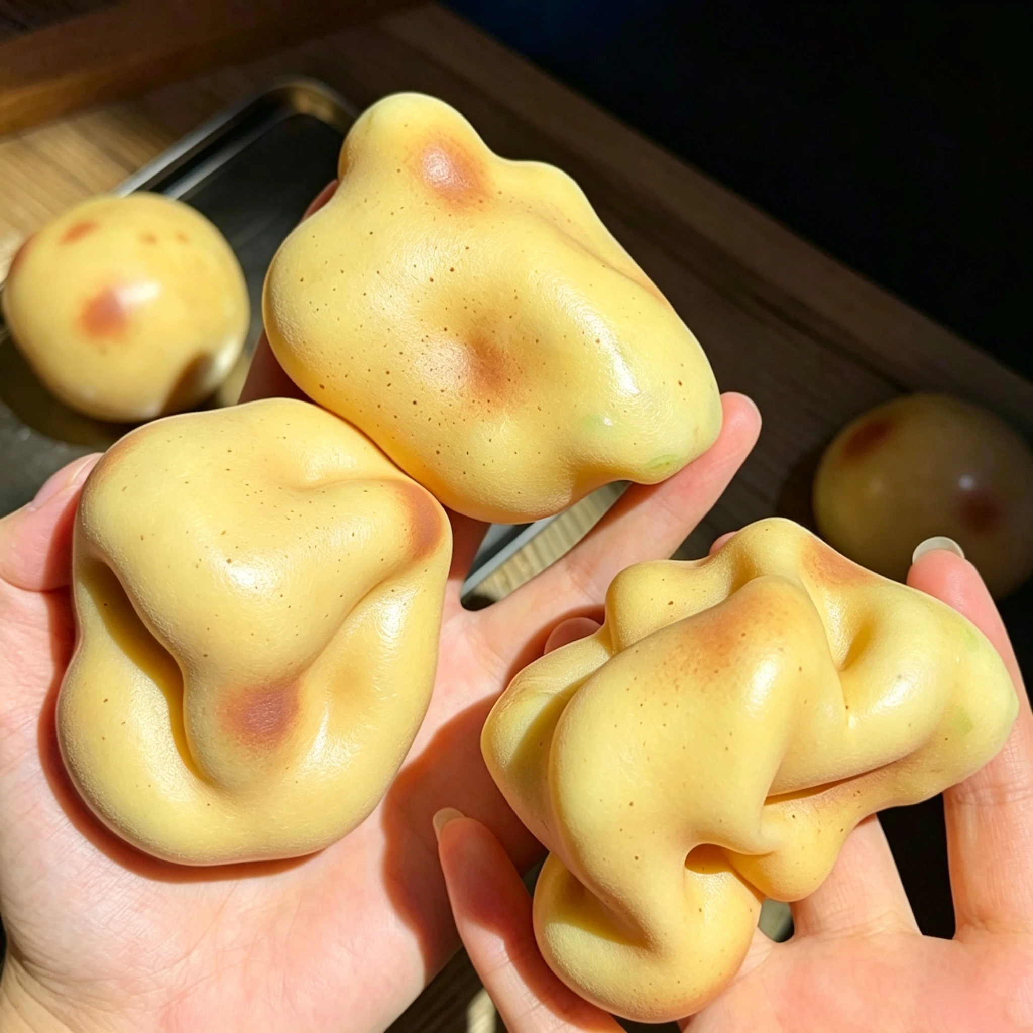 Crunchy Potato Squishy Stress  - Party Games Children review and price
