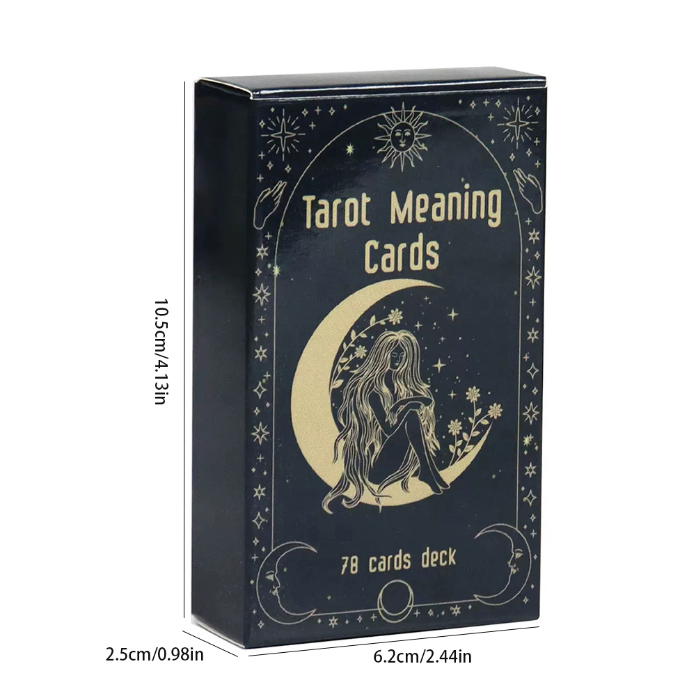 78 Cards / Deck Tarot Meaning  - Party Games Meaning review and price