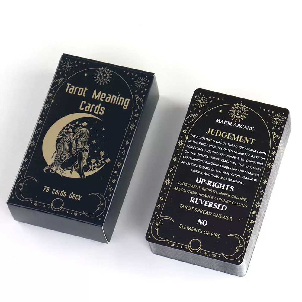 78 Cards / Deck Tarot Meaning  - Party Games Meaning review and price