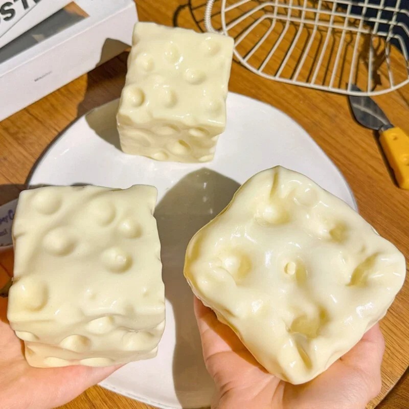 Taba Squishy Cheese Cube Stres - Party Games Spy review and price