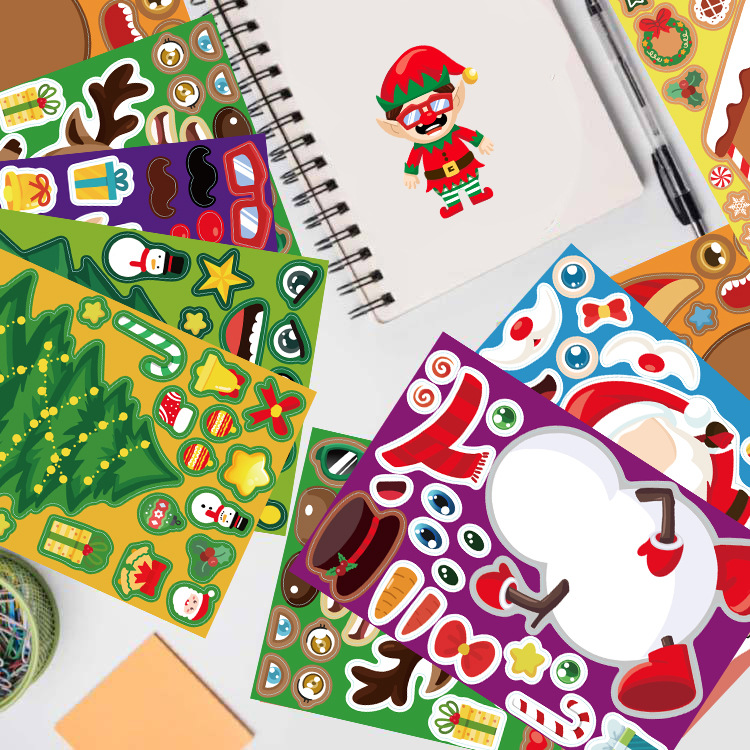 Kawaii Christmas Puzzle Sticke - Party Games Phone review and price
