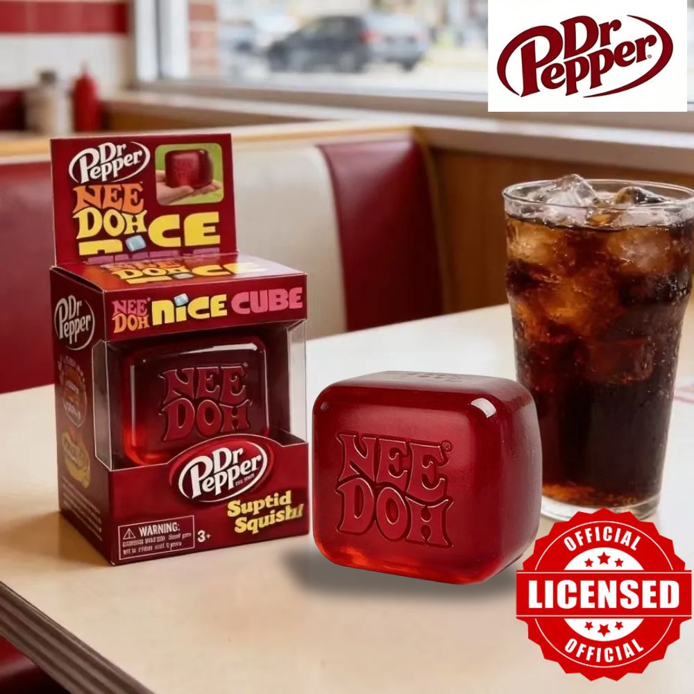 Dr Pepper X NeeDoh Nice Cube S - Party Games Young Adults review and price