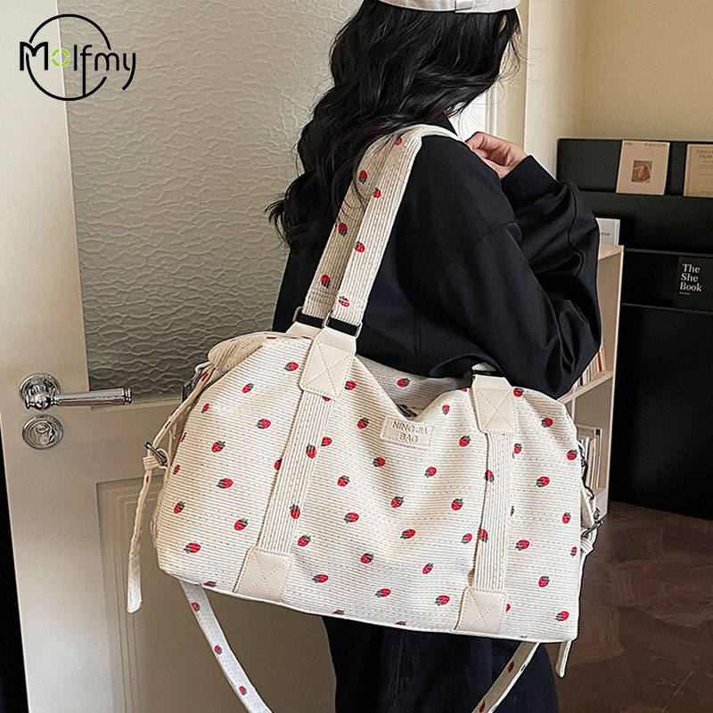 Corduroy Travel Tote Bag Large - Sack Race Bag review and price