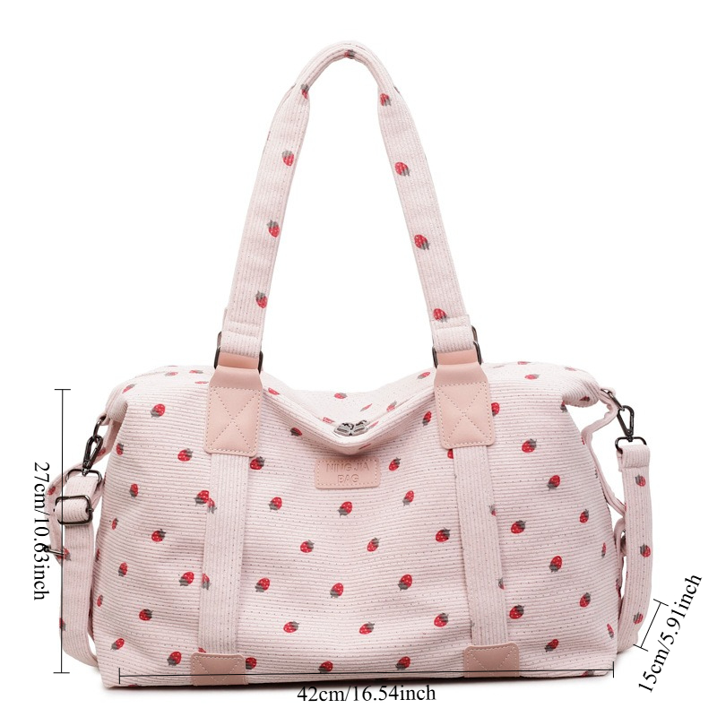Corduroy Travel Tote Bag Large - Sack Race Bag review and price