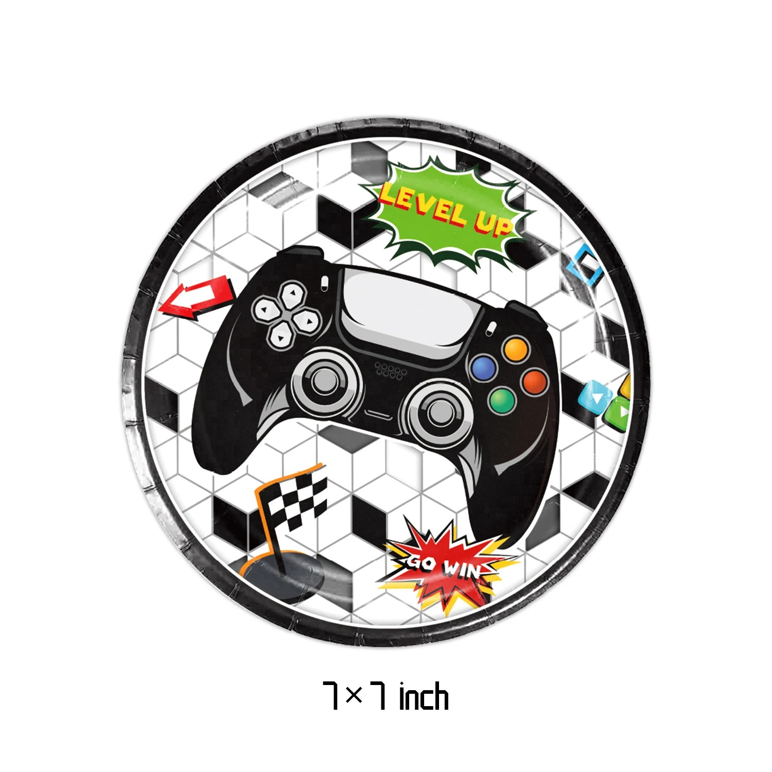 Black Game Controller Theme On - Party Games Using Cups review and price
