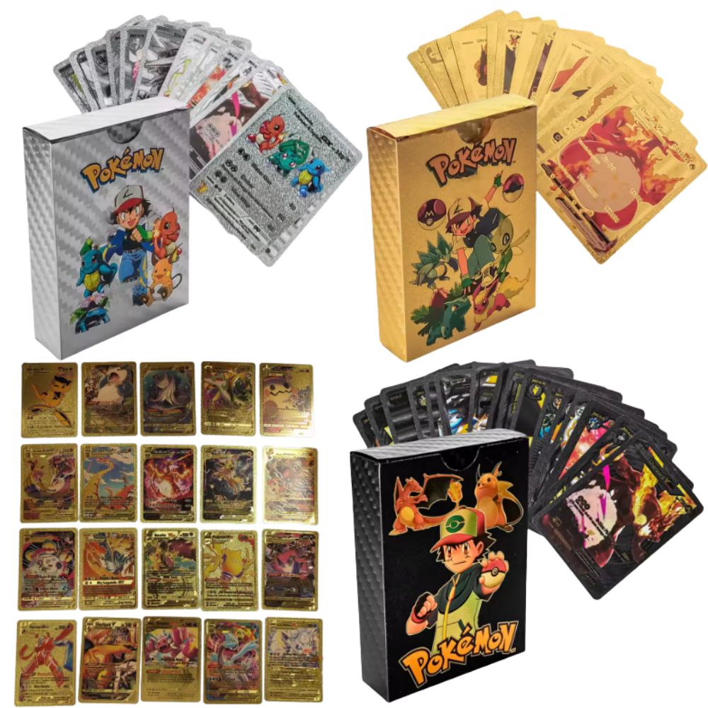 New 55PCS Pokémon Cards Vmax G - Party Games No Props review and price