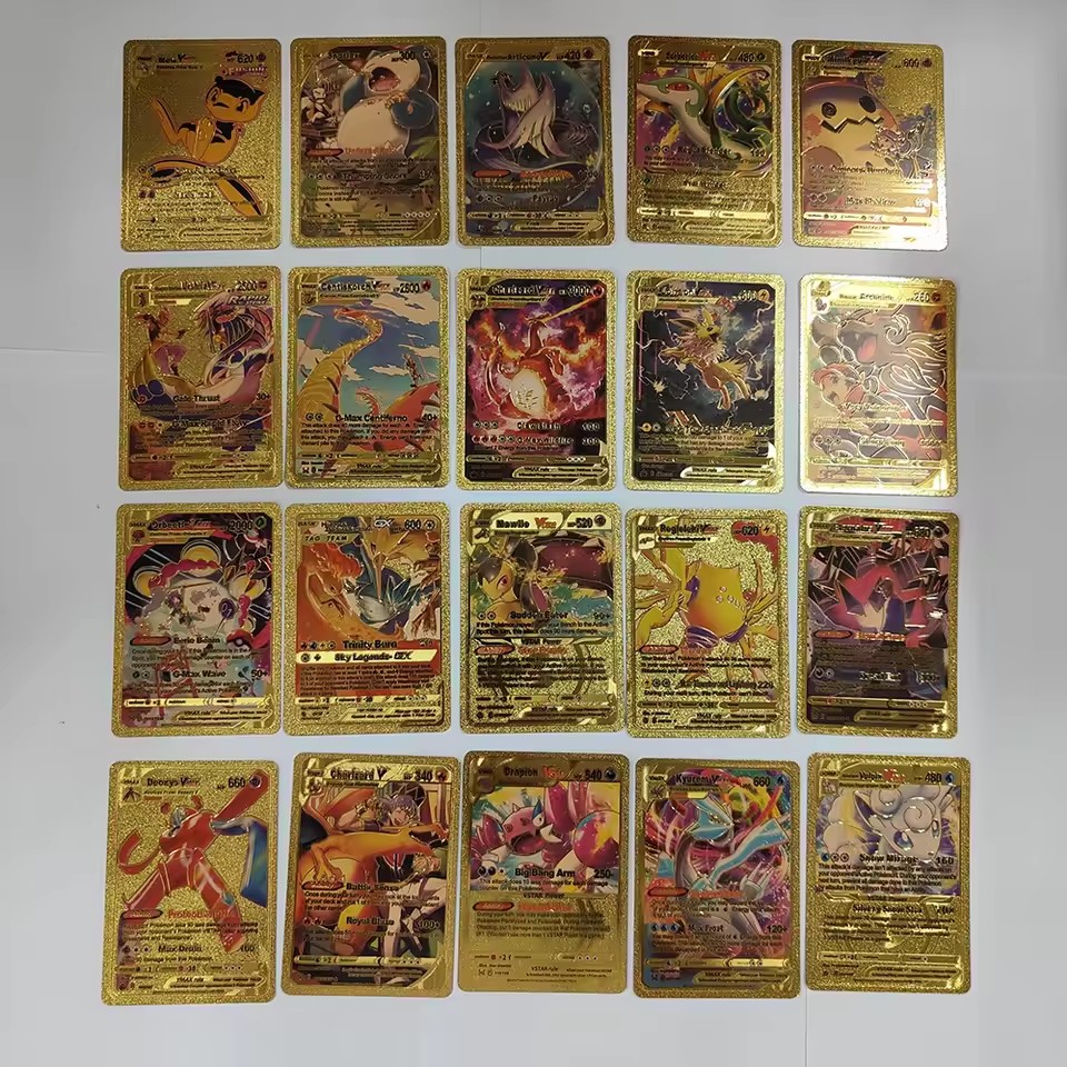 New 55PCS Pokémon Cards Vmax G - Party Games No Props review and price