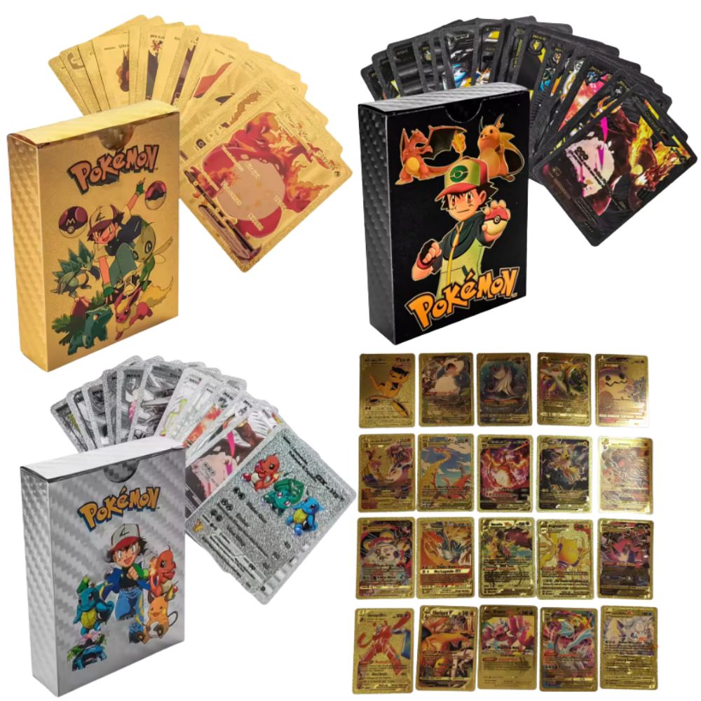 New 55PCS Pokémon Cards Vmax G - Party Games No Props review and price