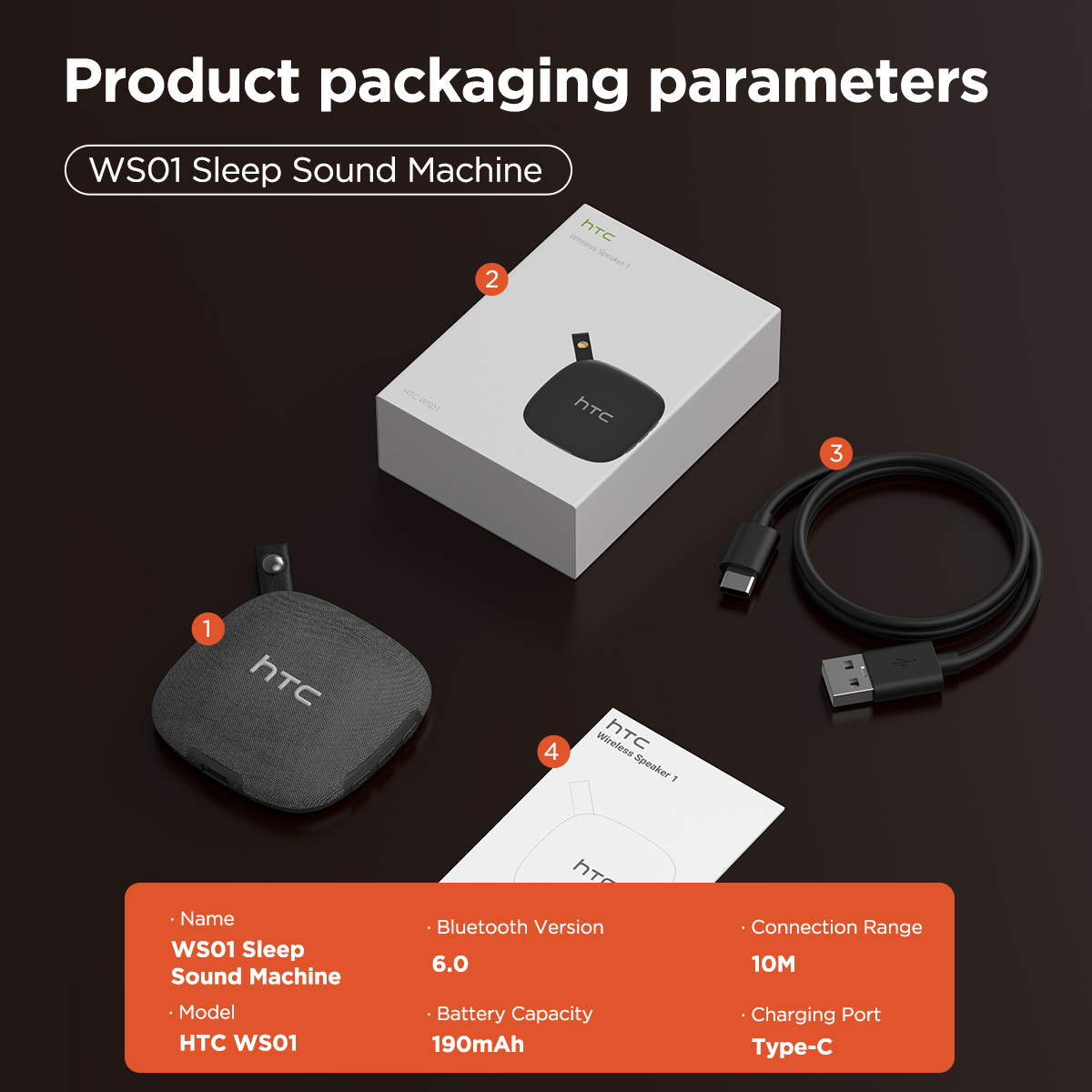 HTC WS01 Speaker Sleeping Aid  - Party Games Phone review and price