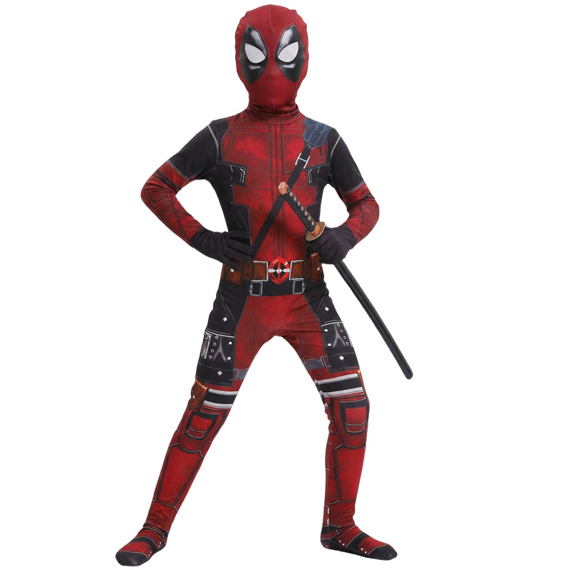 3-12Y Kids Deadpool Costume wi - Party Games Children review and price