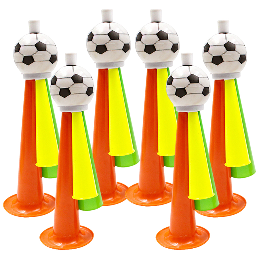 3/6pcs 3-Hole Plastic Football - Party Games No Props review and price