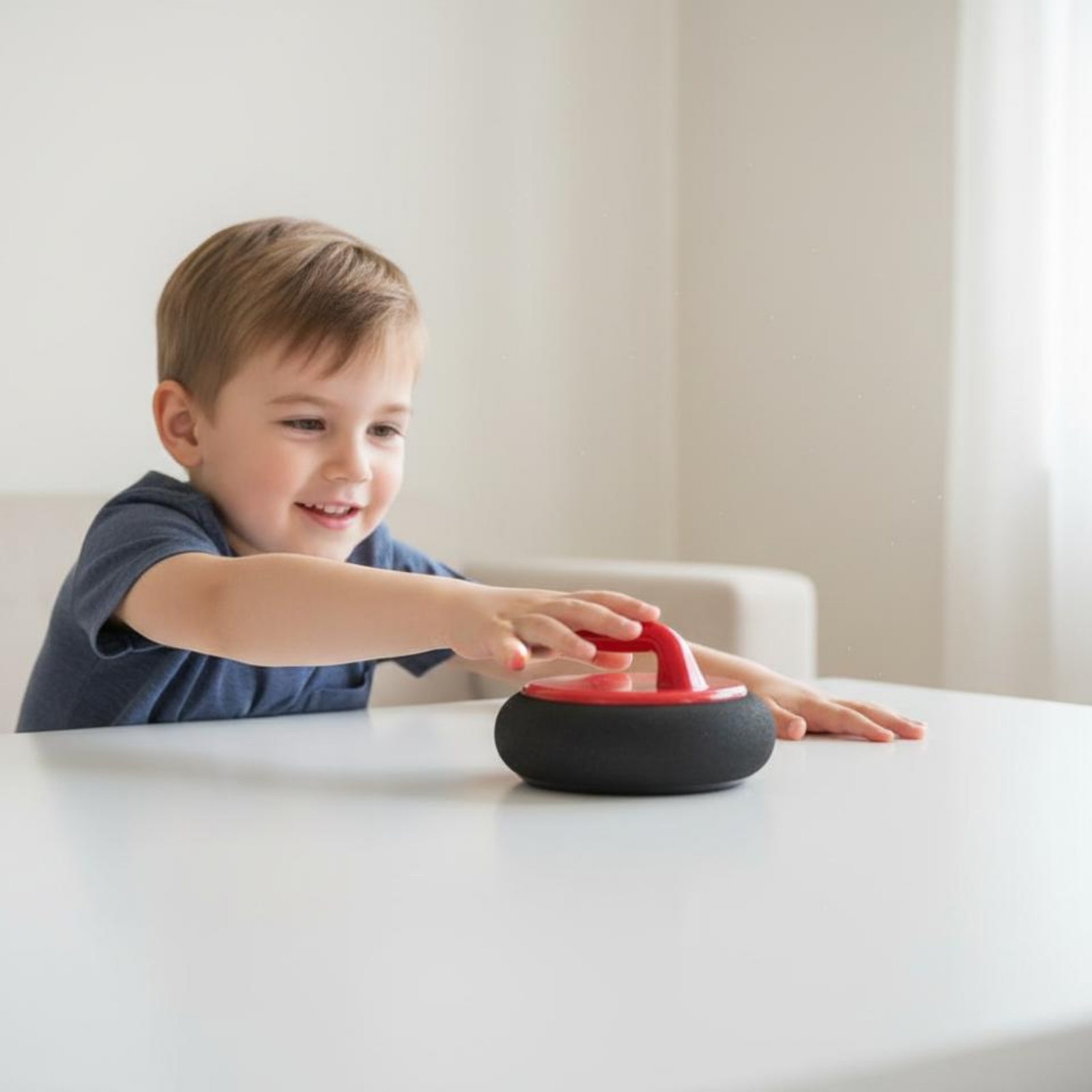 Iceless Floor Curling Set Home - Party Games Mini review and price