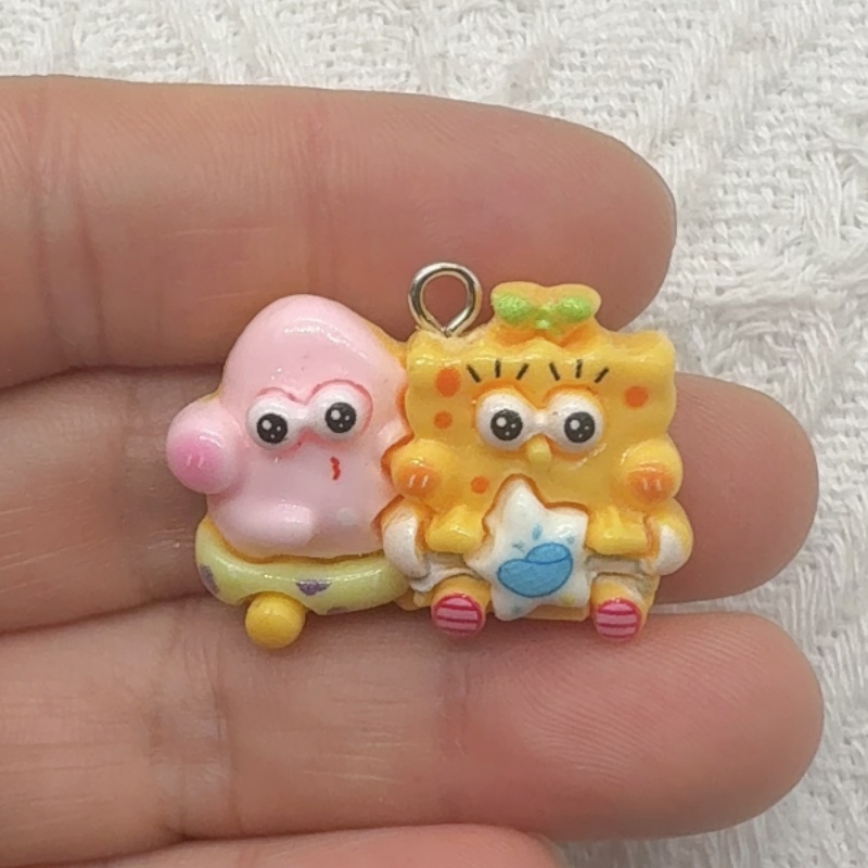 10pcs cartoon resin pendant, D - Party Games Spy review and price