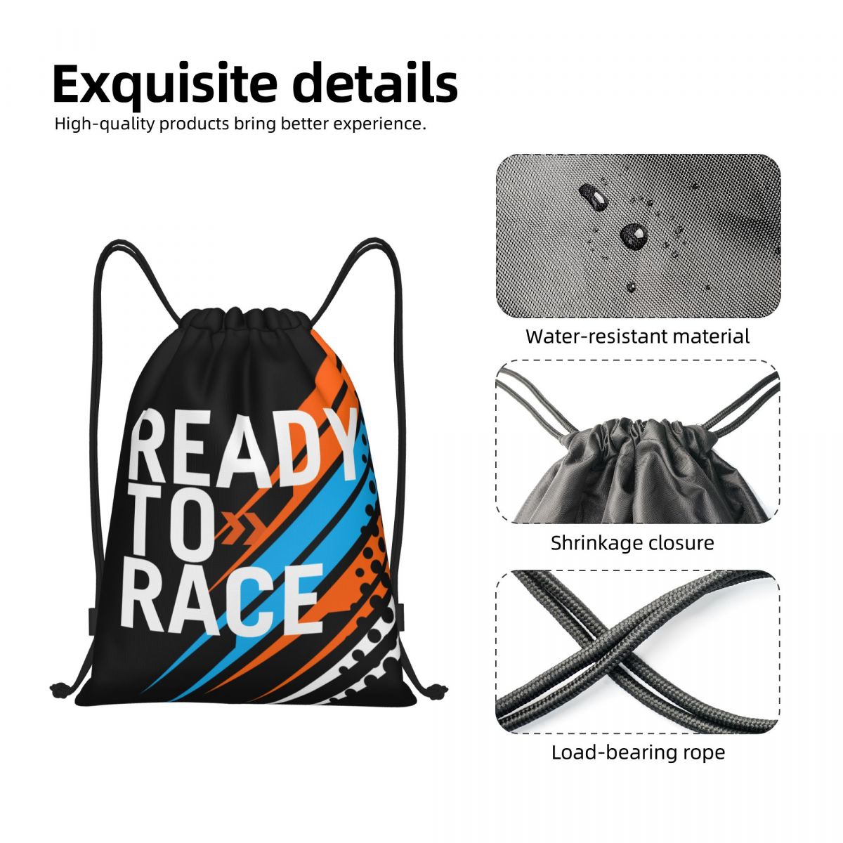 Ready To Race Drawstring Backp - Sack Race Bag review and price